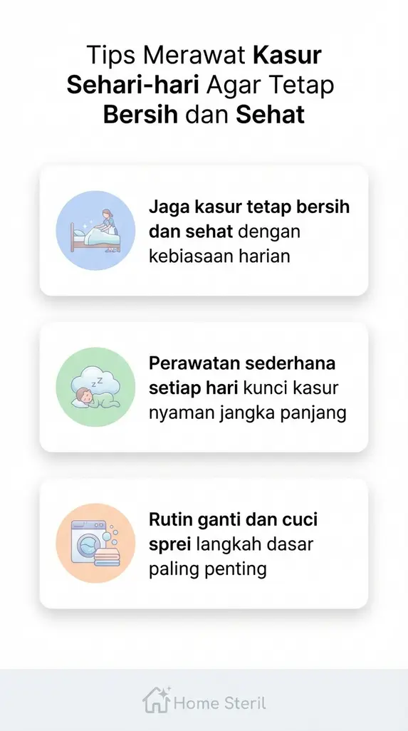 Tips Merawat Kasur Sehari-hari Agar Tetap Bersih dan Sehat