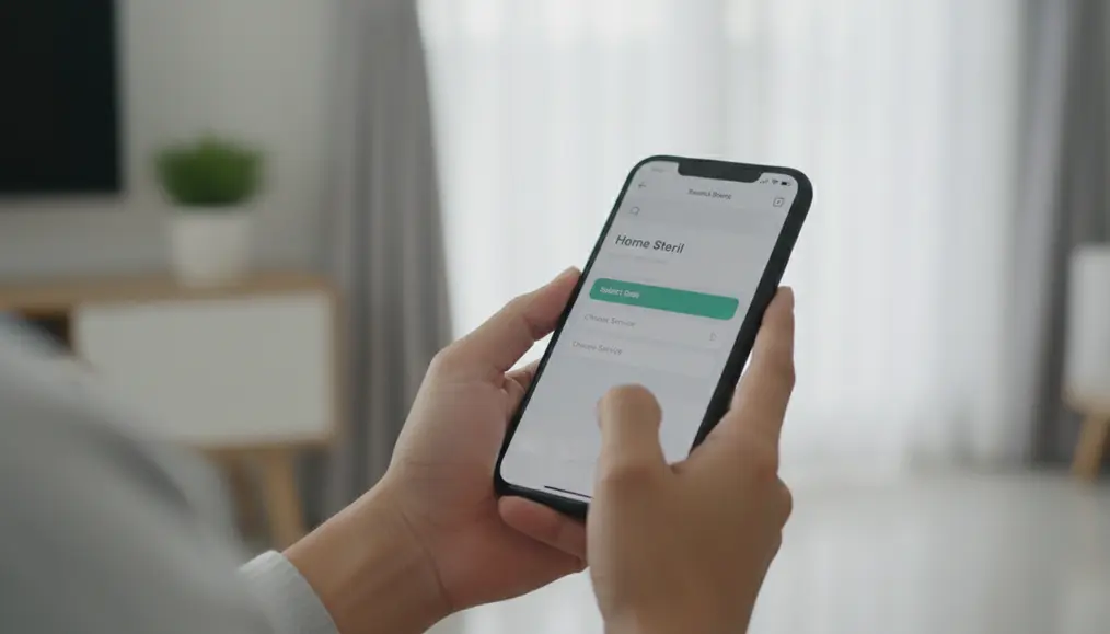 Prosedur Pemesanan Jasa ART Pengganti di Home Steril