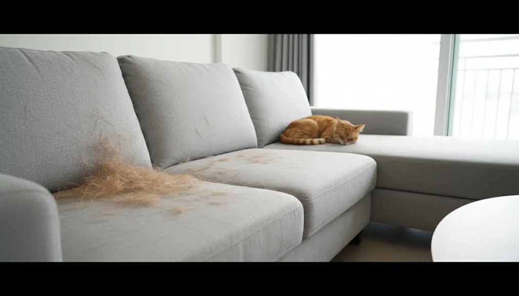 Mengapa Bulu Hewan Peliharaan Menjadi Masalah di Sofa?