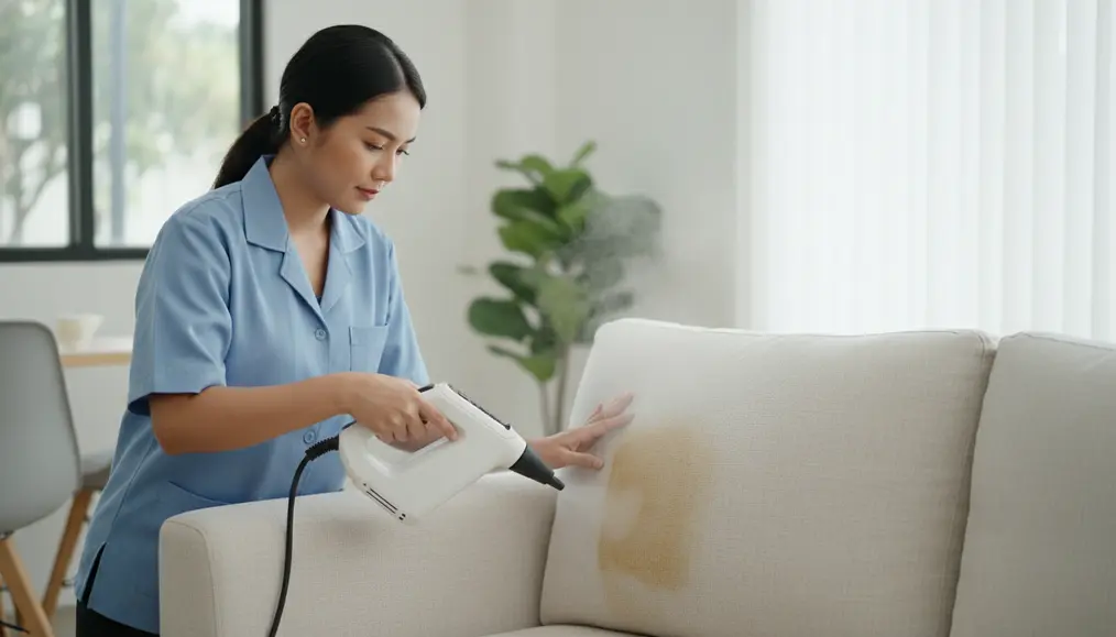 Mengatasi Noda Kopi yang Membandel pada Sofa dan Kursi Kantor