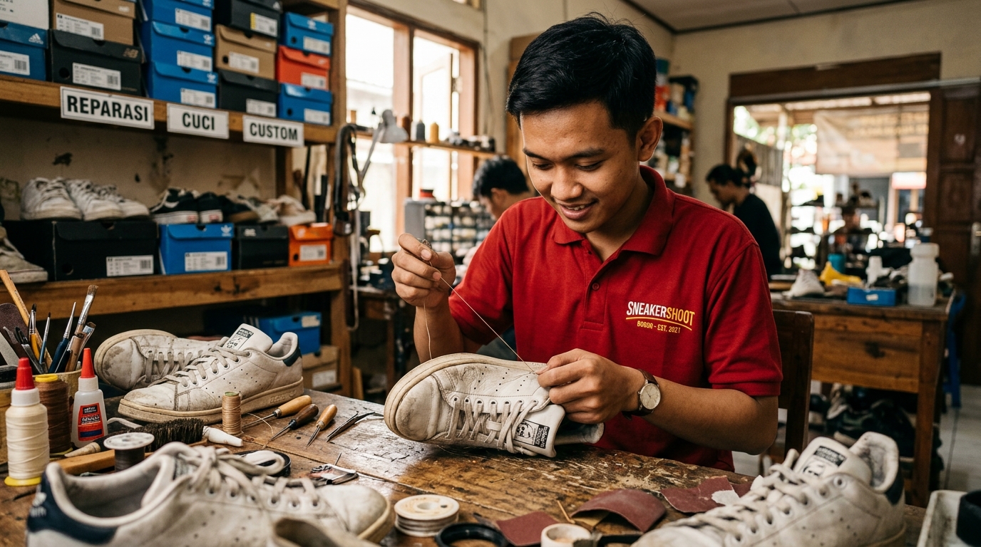 Reparasi Sepatu Bogor, Antar-Jemput & Garansi | Sneakershoot