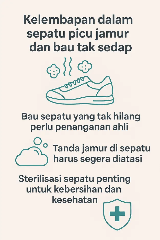 Munculnya Jamur dan Bau yang Sulit Diusir