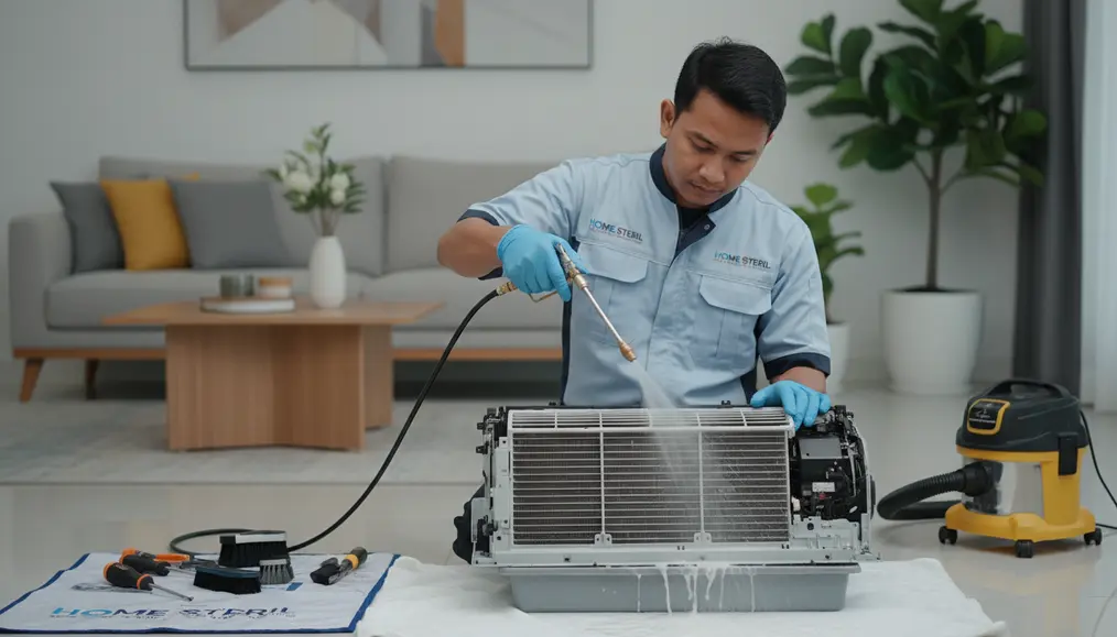 Mengapa kamu harus memilih jasa Cuci AC Split di Home Steril?