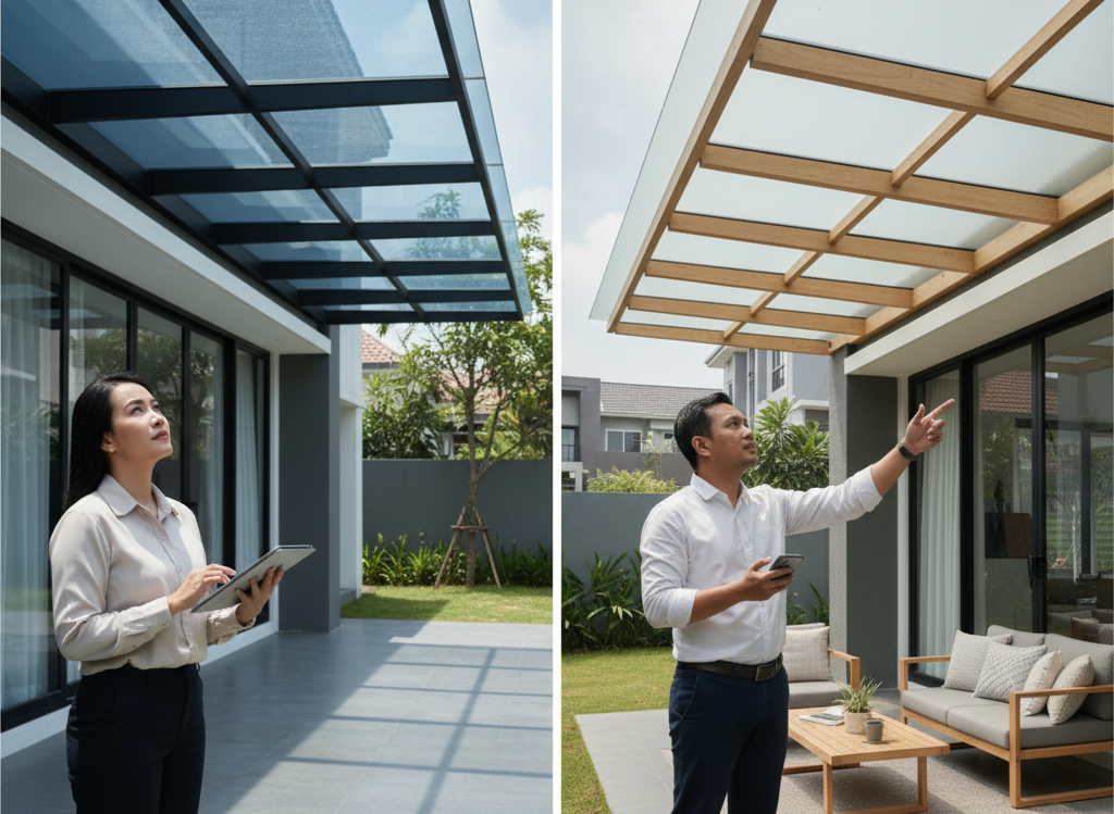 Jenis Kaca untuk Kanopi: Mana yang Paling Tepat untukmu?