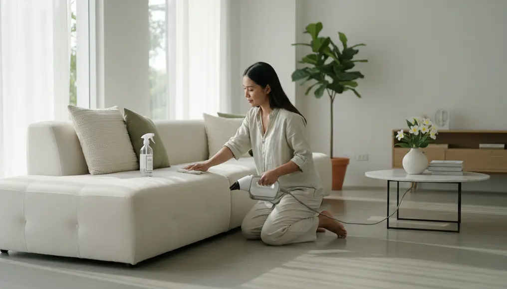 Membersihkan Noda Sofa Sisa Liburan: Tips Deep Cleaning Setelah Open House