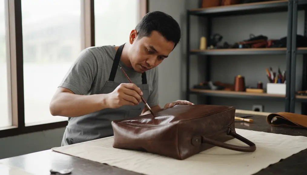 Langkah-Langkah Repaint Tas Kulit Vintage: Mengembalikan Keaslian Warna