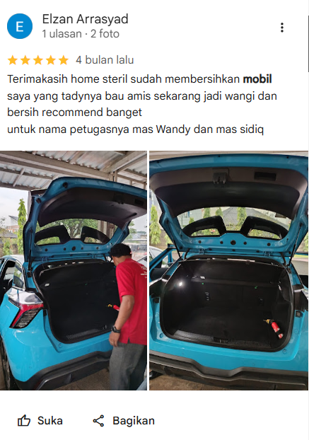 Jasa cuci interior Mobil di home-steril.com