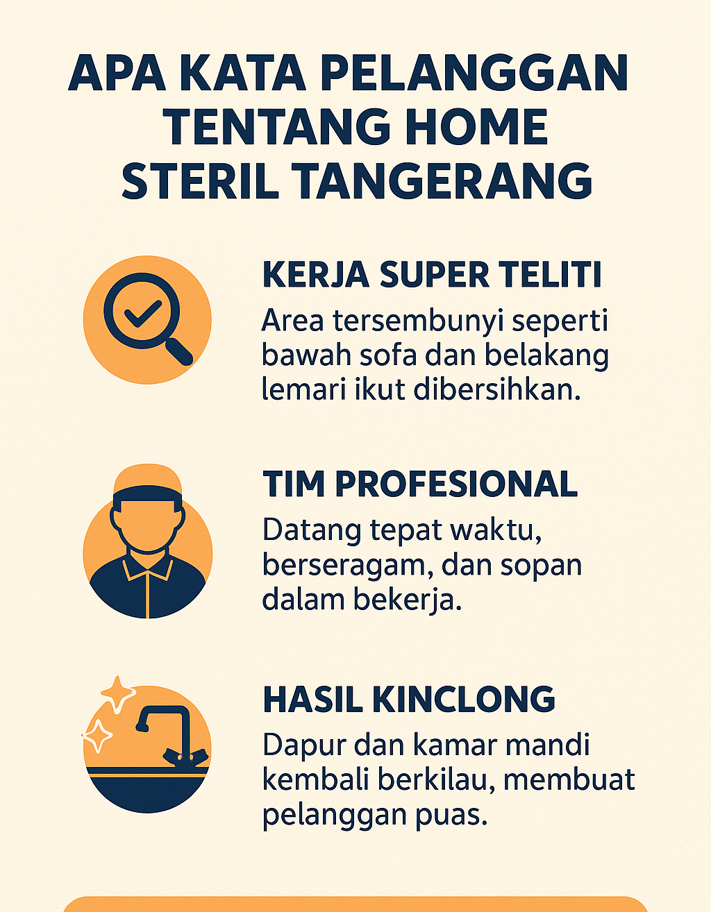 Infografik: Apa Kata Pelanggan Tentang Home Steril Tangerang