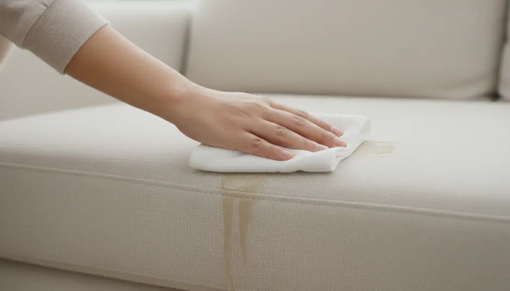 Penanganan Cepat: Solusi Darurat untuk Cairan Lengket di Sofa