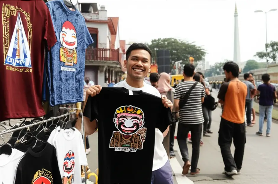 Jasa Sablon Baju Custom untuk Merchandise Wisata Lokal: Tingkatkan Penjualan Souvenir Khas Jakarta!