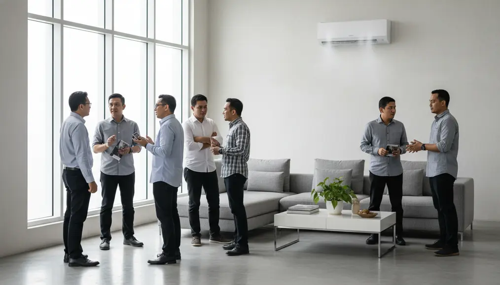 Mengapa AC Bisa Tidak Dingin Saat Rumah Ramai?