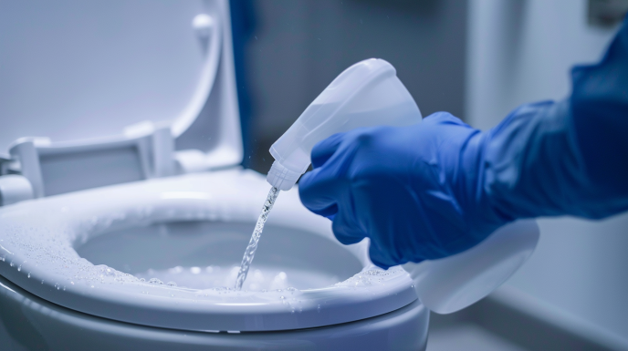 Penghilangan dan Pembilasan Mendalam Jasa Pembersihan Kerak Toilet Jakarta Selatan