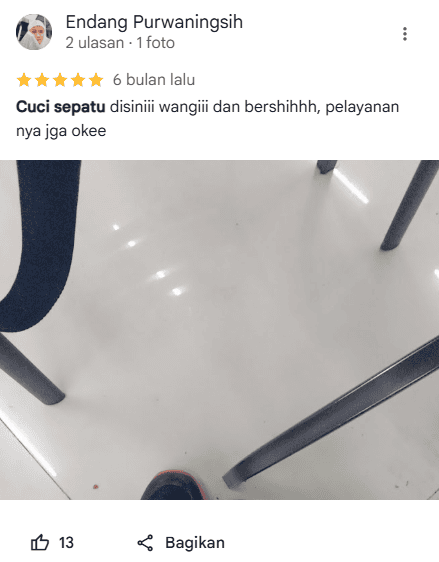 Rating Produk Sneakershoot Terkait Perawatan Sepatu