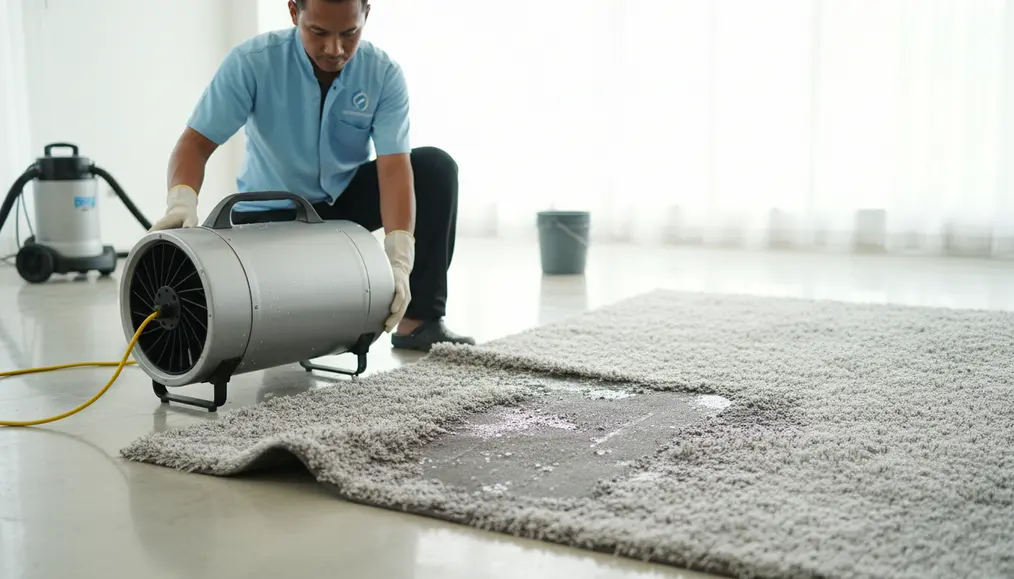 Bagaimana Cara Mengeringkan Karpet Tebal yang Kebanjiran?