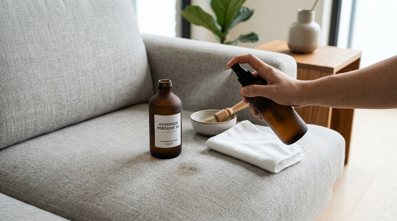 Kenapa Hydrogen Peroxide Bisa Dipakai untuk Membersihkan Sofa?