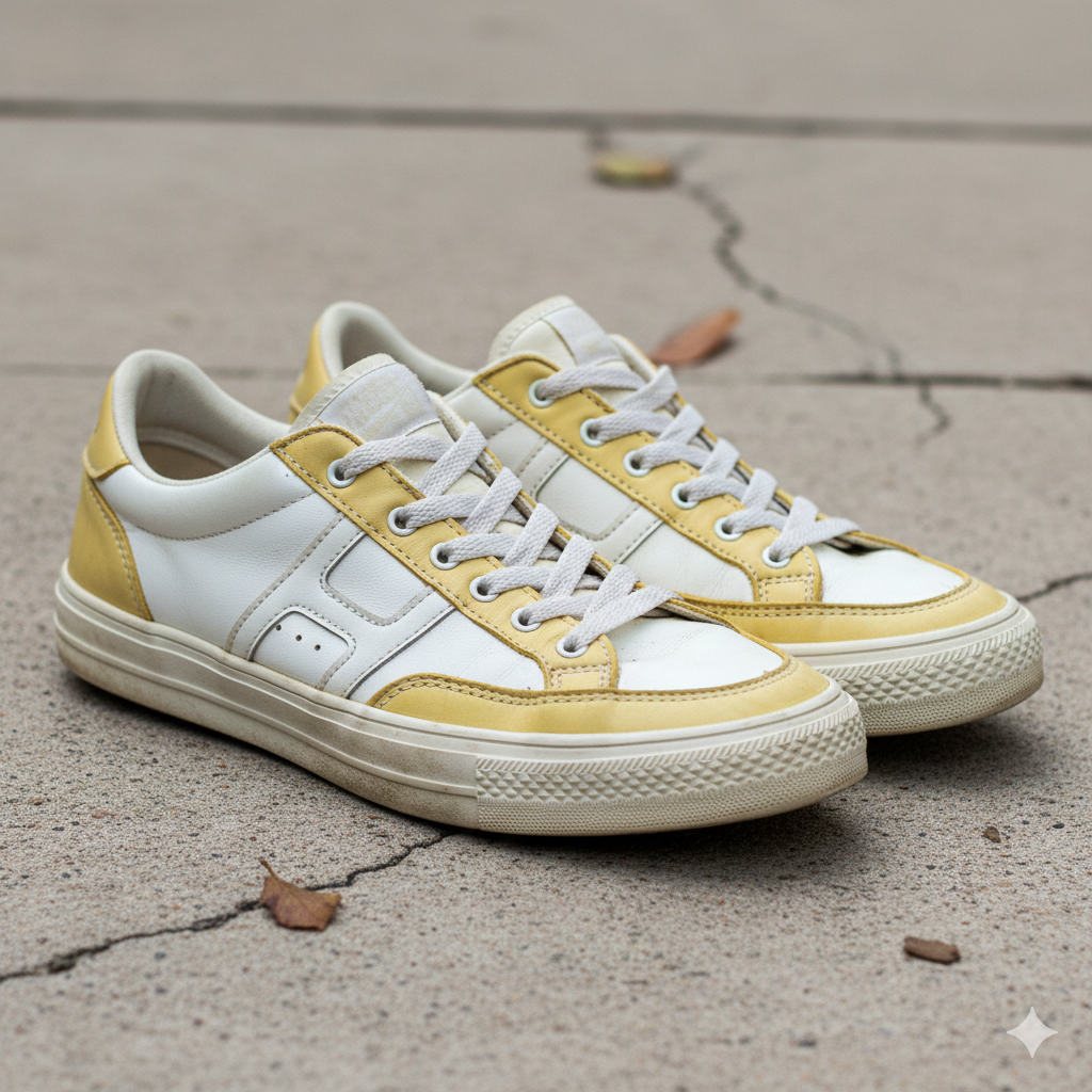 Memahami Akar Masalah: Mengapa Sepatu Menguning?