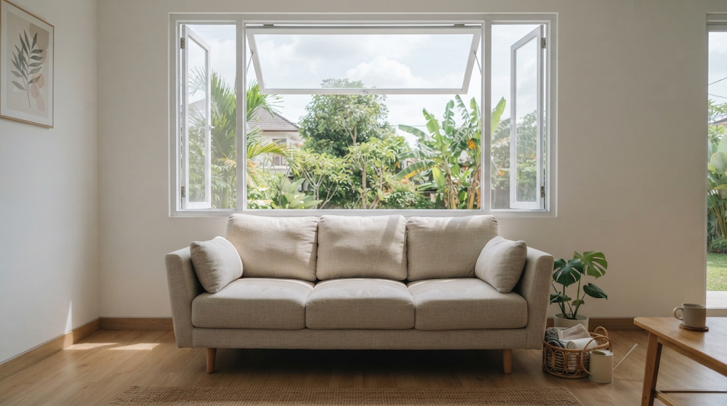 5. Keringkan Sofa dengan Benar