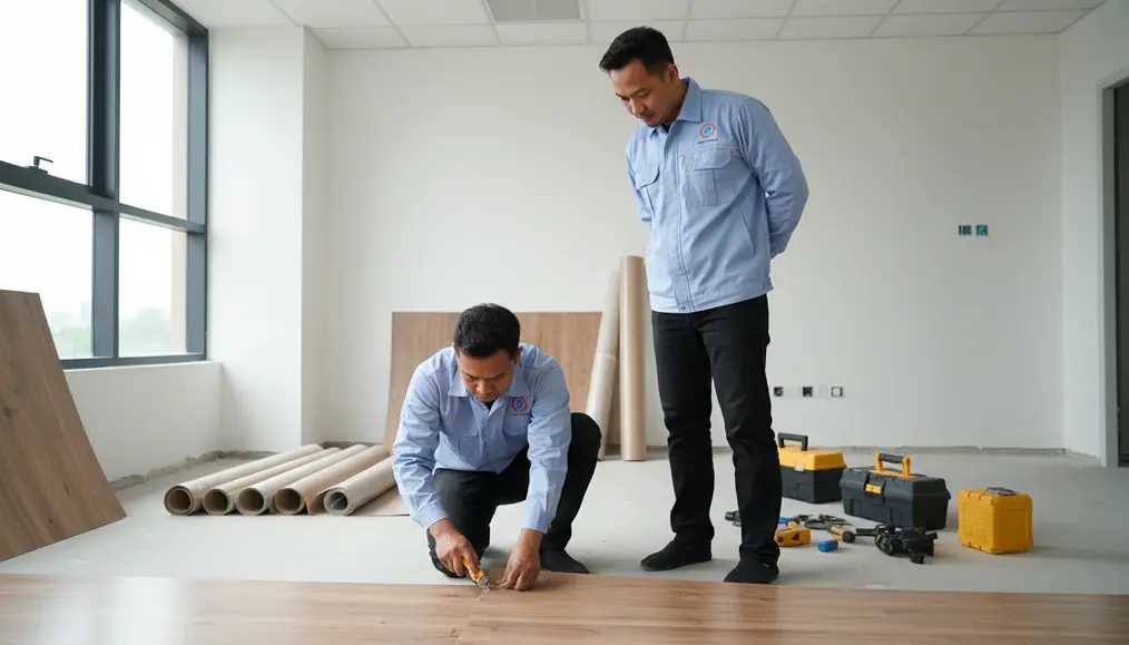Tantangan Pemasangan Vinyl di Ruko & Kantor (B2B) dan Solusinya