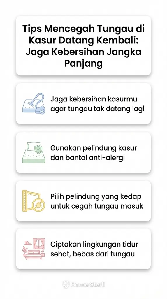 Tips Mencegah Tungau di Kasur Datang Kembali: Jaga Kebersihan Jangka Panjang