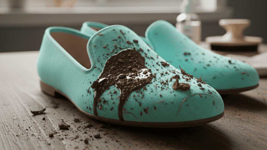 Cara Menghilangkan Noda pada Sepatu Beludru dari Lumpur dan Kotoran Kering