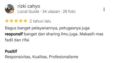 Review Pelanggan Jasa Pembersih Kolam Renang - Home Steril