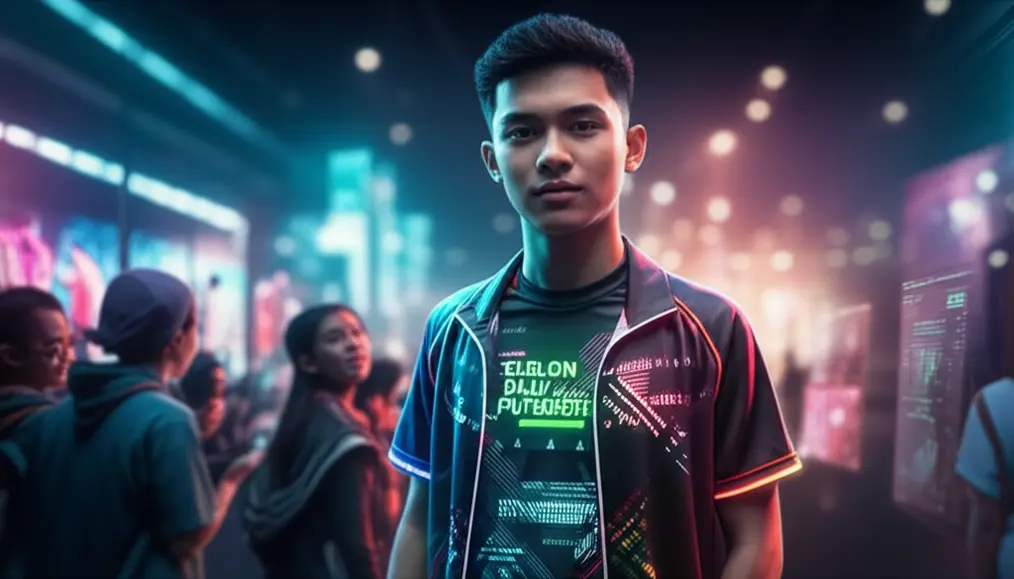 Sablon Baju Futuristik: Pakaian Interaktif Sentuhan, Cahaya, Suara