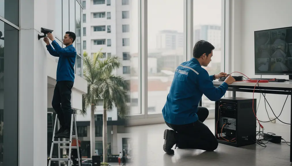 Proses Instalasi dan Perbaikan Bersama Home Steril