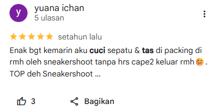 Rating dari Pelanggan Kami