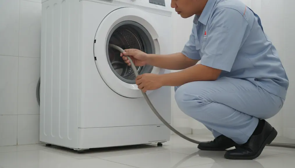 4. Periksa Selang Air Secara Berkala dan Ganti Jika Perlu