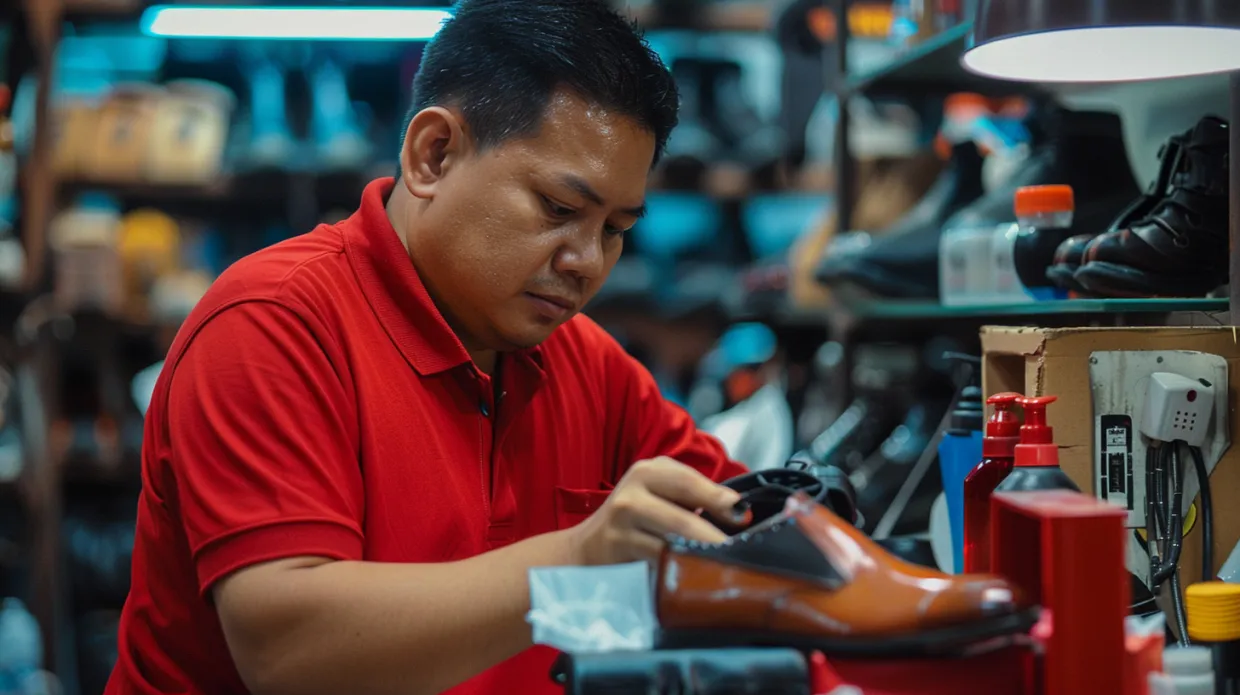 Chemical Aman & Tidak Merusak Bahan Sepatu