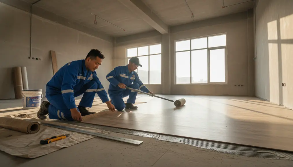 Langkah-Langkah Jasa Pasang Lantai Vinyl: Detil Proses Pemasangan Vinyl yang Teliti