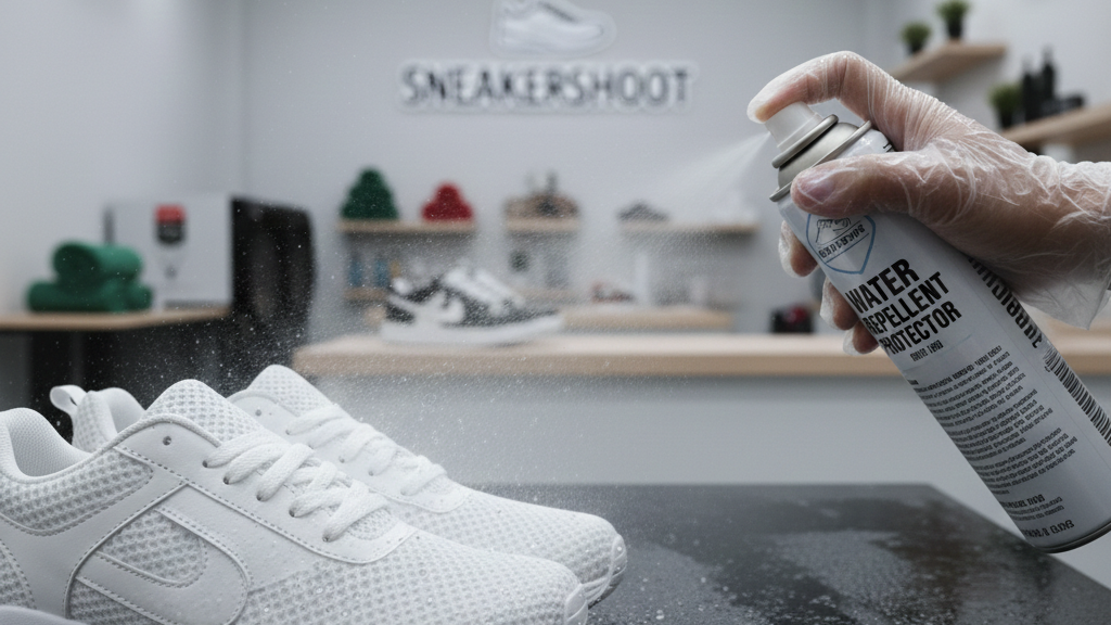 Strategi Melindungi Sepatu dari Noda Cairan (Water Repellent)