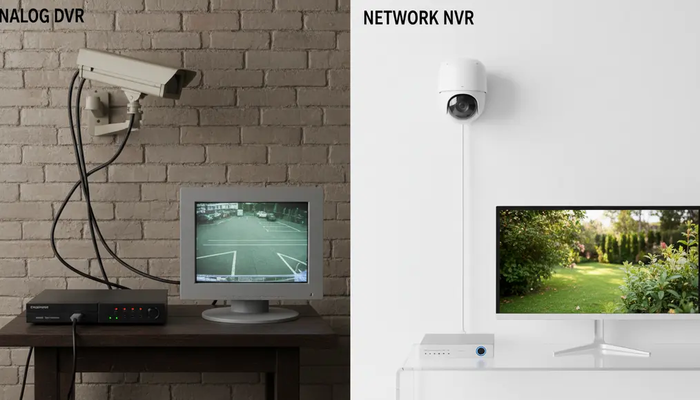 Perbedaan Fungsi DVR dan NVR pada Sistem CCTV