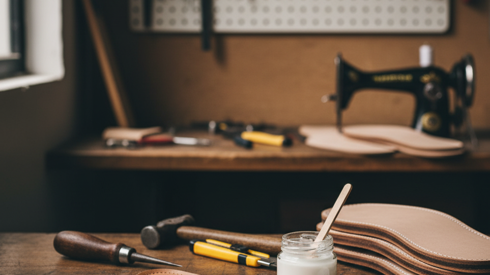 Persiapan Alat dan Bahan untuk Merekatkan Sol Sepatu