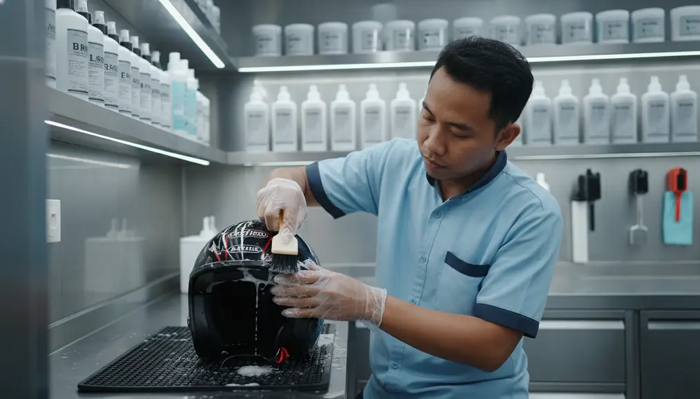Mengapa kamu harus memilih jasa Cuci Helm di Sneakershoot?