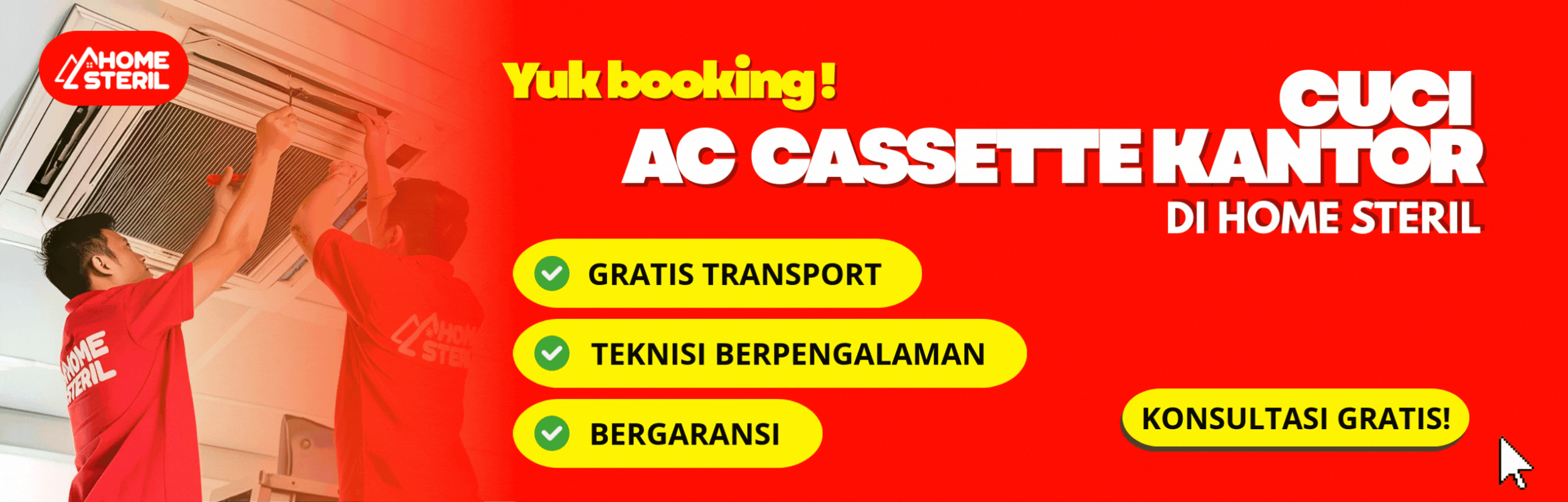 jasa cuci AC cassette di home-steril.com