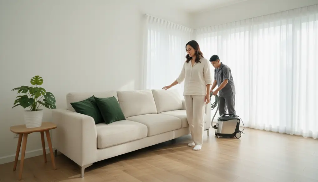 Jasa Steam Cleaning Bekasi: Cara Cepat Keringkan & Sterilkan Furnitur