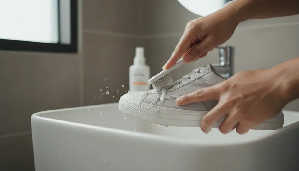 Langkah Membersihkan Sepatu dengan Sikat Gigi untuk Sepatu Bersih Maksimal