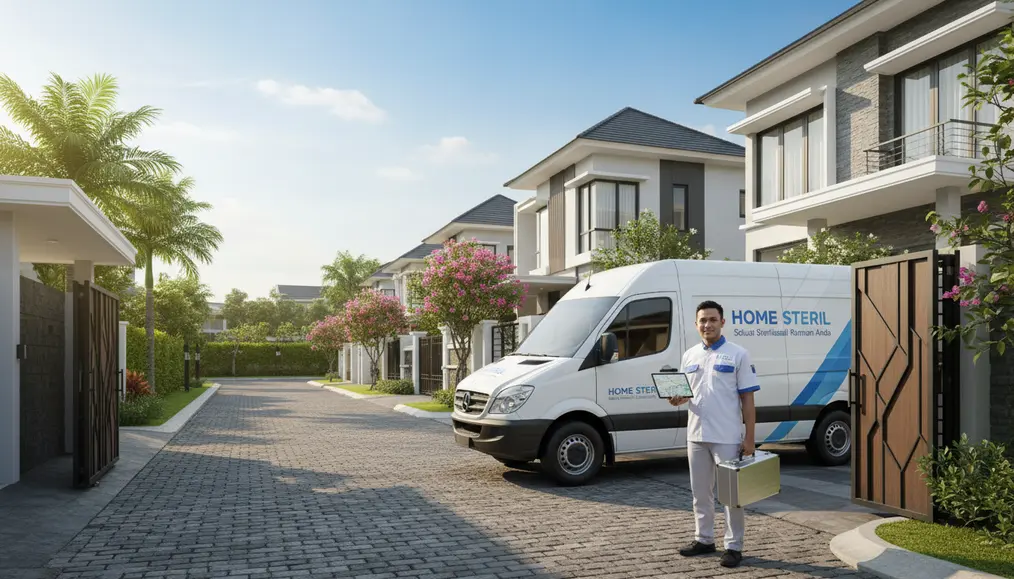 Jangkauan Layanan Pembersihan AC Profesional Home Steril