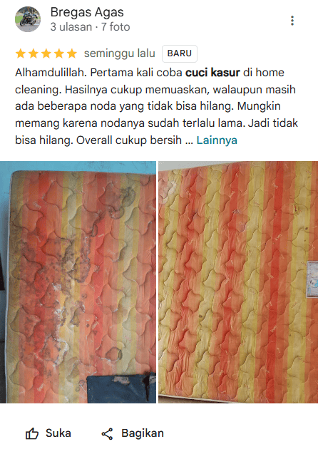 Review Pelanggan Home Steril