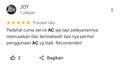 Review Pelanggan yang Puas dengan Jasa Home Steril