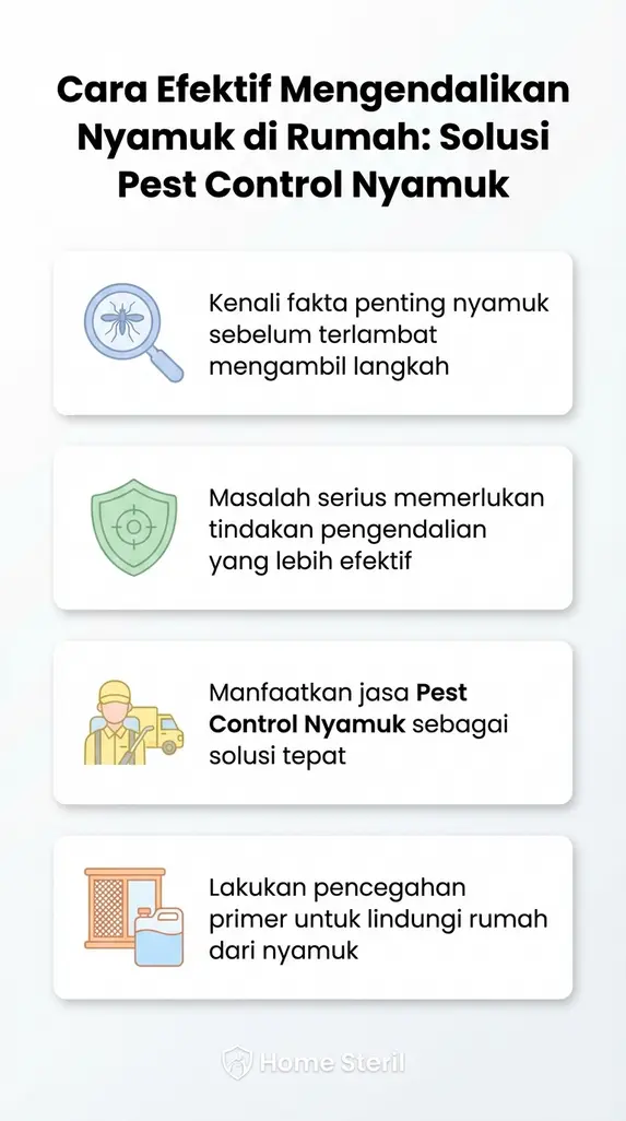 Cara Efektif Mengendalikan Nyamuk di Rumah: Solusi Pest Control Nyamuk