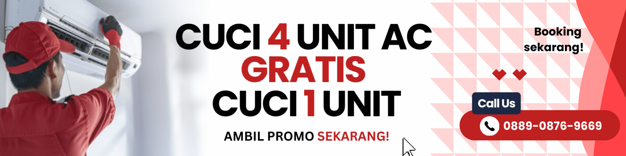 Promo Jasa Cuci AC di home-steril.com