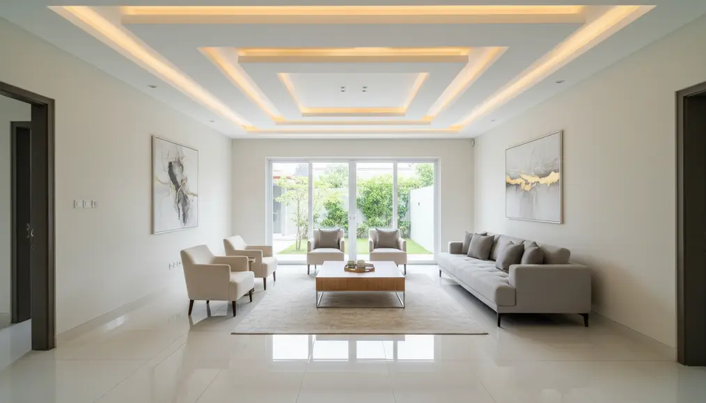 Detail Pengerjaan Interior: Plafon dan Elemen Penting Lainnya