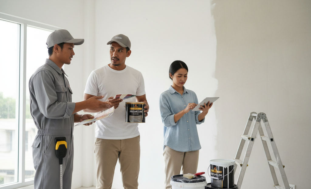 Kualitas Bahan dan Cat Tembok Berkualitas