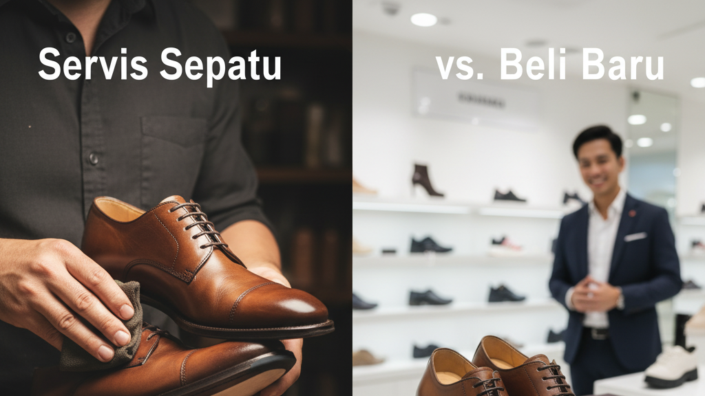 Analisis Perbandingan: Servis Sepatu vs. Beli Baru