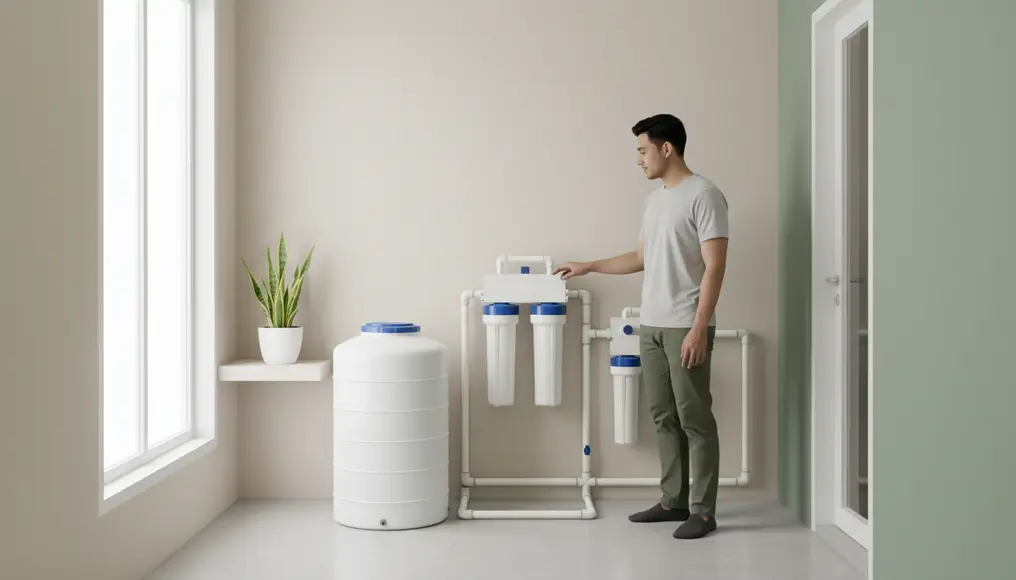 Panduan Memilih Posisi Pemasangan Filter Air: Sebelum Toren atau Setelah Toren? (Pro dan Kontra)