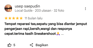 Testimoni Pelanggan di Sneakershoot.id