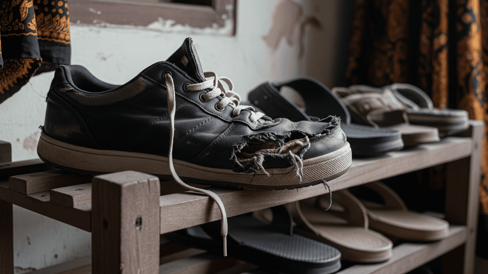 Mengurangi Umur Sepatu