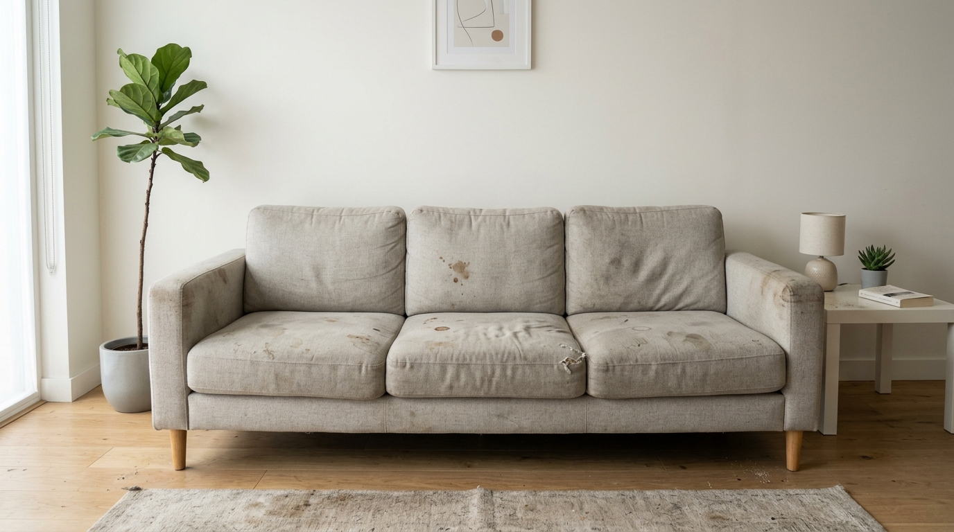 Tanda Sofa Perlu Dicuci Sekarang, Bukan Nanti